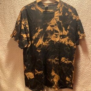 Adult extra large reverse tie-dye